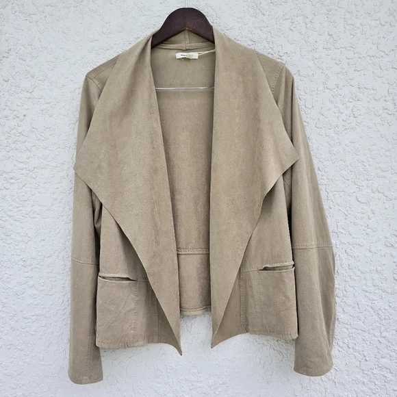 Women's Fall Tan Jacket - Picture 2 of 7